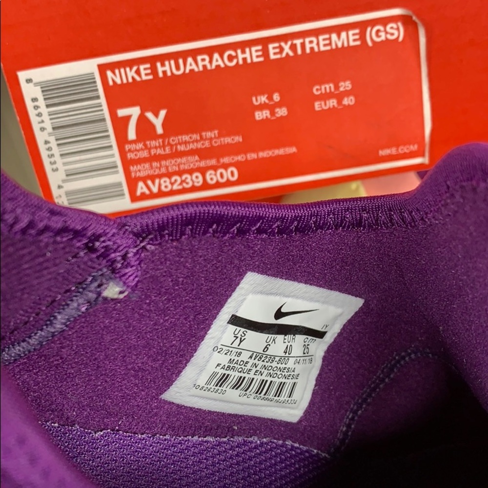 ❤️ Nike Huarache Extreme (GS) pink tint/citron tin - Picture 8 of 8